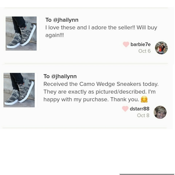 Camo Hidden wedge slip on sneaker - Picture 4 of 11